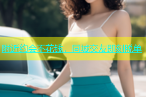 附近约会不花钱，同城交友即刻脱单