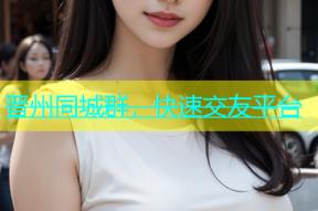 晋州同城群，快速交友平台
