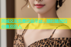 同城交友免费约会平台，随时随地约你喜欢的人