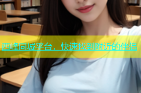 西峰同城平台，快速找到附近的伴侣