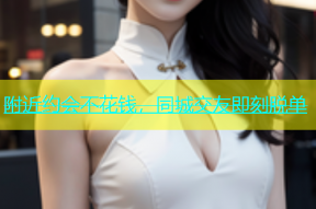 附近约会不花钱，同城交友即刻脱单