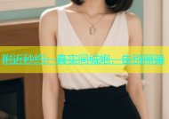 附近秒约：真实同城炮，告别照骗