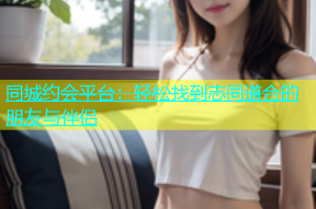 同城约会平台：轻松找到志同道合的朋友与伴侣
