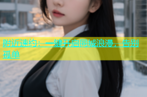 附近速约：一键开启同城浪漫，告别孤单