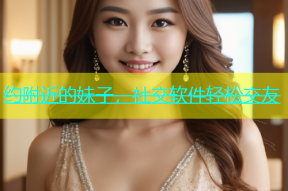 约附近的妹子，社交软件轻松交友
