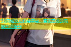58同城交友约会平台，真实高效的同城生活服务