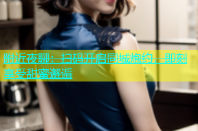 附近夜聊：扫码开启同城炮约，即刻享受甜蜜邂逅