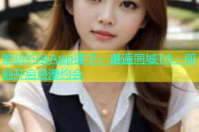 附近约会App速下：邂逅同城TA，即刻开启浪漫约会