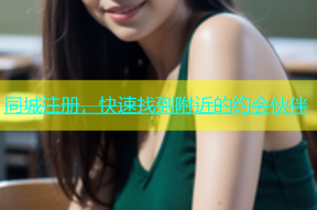 同城注册，快速找到附近的约会伙伴