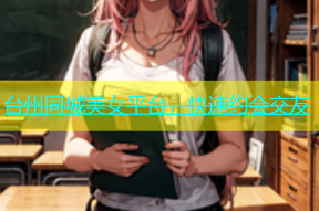台州同城美女平台，快速约会交友