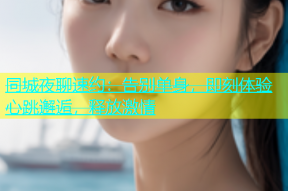 同城夜聊速约：告别单身，即刻体验心跳邂逅，释放激情