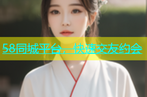 58同城平台，快速交友约会