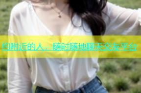 约附近的人，随时随地聊天交友平台