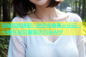 同城视频速配：附近单身真人认证，一键开启恋爱聊天约会APP