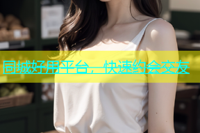 同城好用平台，快速约会交友