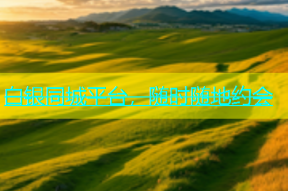 白银同城平台，随时随地约会