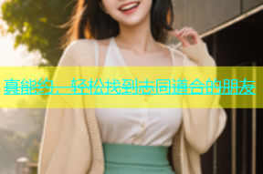 真能约，轻松找到志同道合的朋友