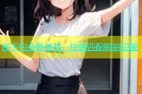 线下约会新体验，快速匹配即刻见面