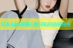 交友App被骗？教你如何追回损失