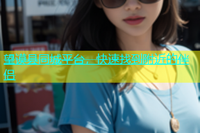 望谟县同城平台，快速找到附近的伴侣