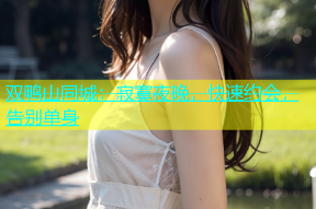 双鸭山同城：寂寞夜晚，快速约会，告别单身