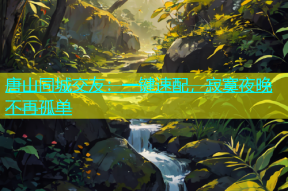 唐山同城交友：一键速配，寂寞夜晚不再孤单