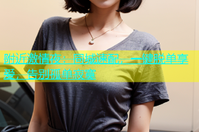 附近激情夜：同城速配，一键脱单享爱，告别孤单寂寞