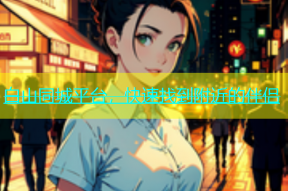 白山同城平台，快速找到附近的伴侣