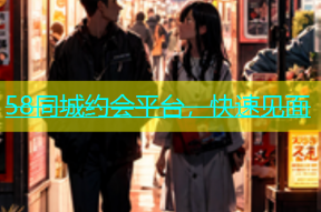 58同城约会平台，快速见面