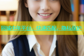 同城中年平台，快速匹配，隐私保护