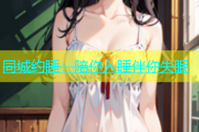 同城约睡：陪你入睡伴你失眠
