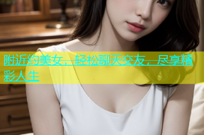 附近约美女，轻松聊天交友，尽享精彩人生