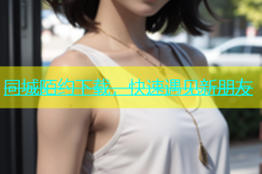 同城陌约下载，快速遇见新朋友