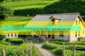 同城约会新体验 让爱在身边绽放