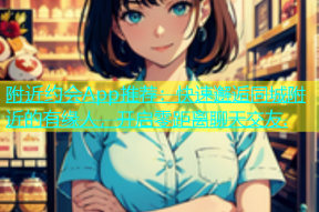 附近约会App推荐：快速邂逅同城附近的有缘人，开启零距离聊天交友.