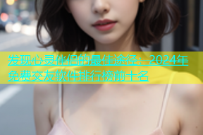 发现心灵伴侣的最佳途径：2024年免费交友软件排行榜前十名