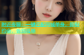 附近夜聊：一键匹配同城单身，即刻约会，告别孤单