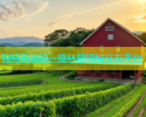 独特新体验，锡林盟同城交友平台  第1张