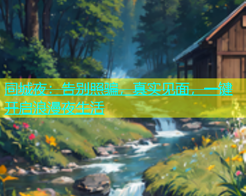同城夜：告别照骗，真实见面，一键开启浪漫夜生活  第1张