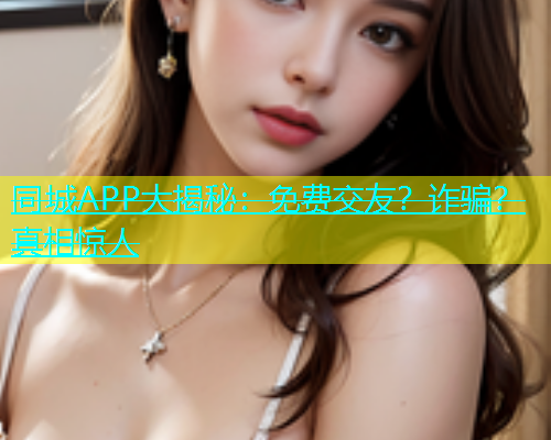 同城APP大揭秘：免费交友？诈骗？真相惊人  第1张