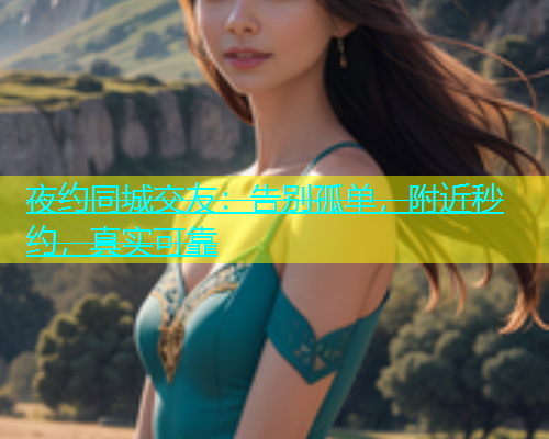 夜约同城交友：告别孤单，附近秒约，真实可靠  第2张