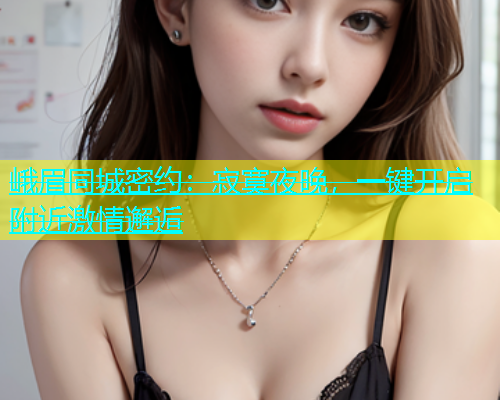 峨眉同城密约：寂寞夜晚，一键开启附近激情邂逅  第1张