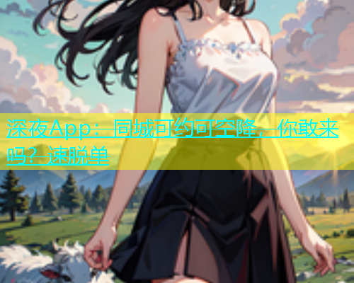 深夜App：同城可约可空降，你敢来吗？速脱单  第1张