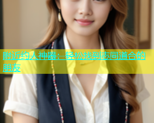 附近约人神器：轻松找到志同道合的朋友  第1张