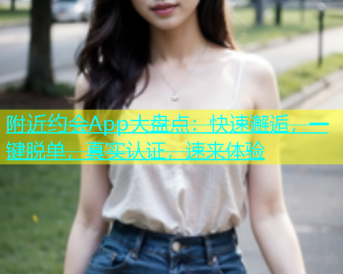 附近约会App大盘点：快速邂逅，一键脱单，真实认证，速来体验  第1张