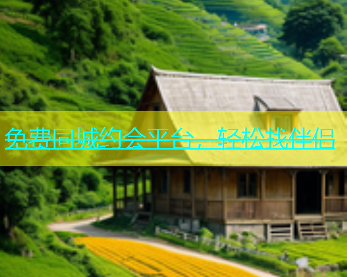 免费同城约会平台，轻松找伴侣  第1张
