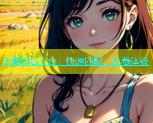 十堰同城平台：快速匹配，免费体验  第1张