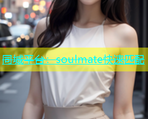 同城平台：soulmate快速匹配  第1张