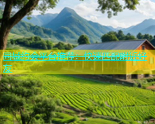 同城约会平台推荐：快速匹配附近好友  第1张