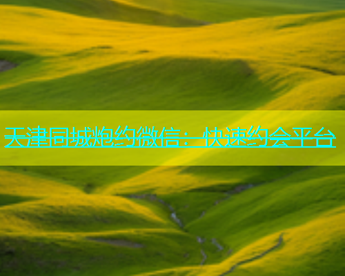 天津同城炮约微信：快速约会平台  第1张
